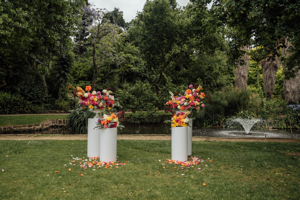 Fitzroy Gardens wedding