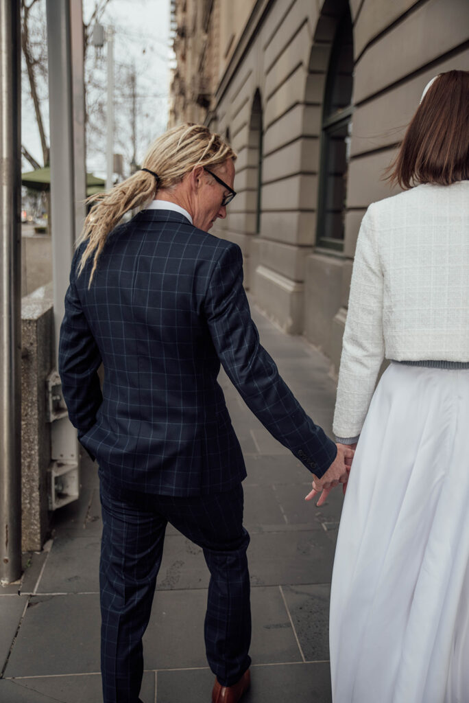 Melbourne city wedding photos