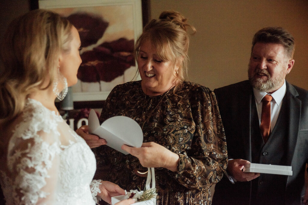 Emotional moments on your wedding day
