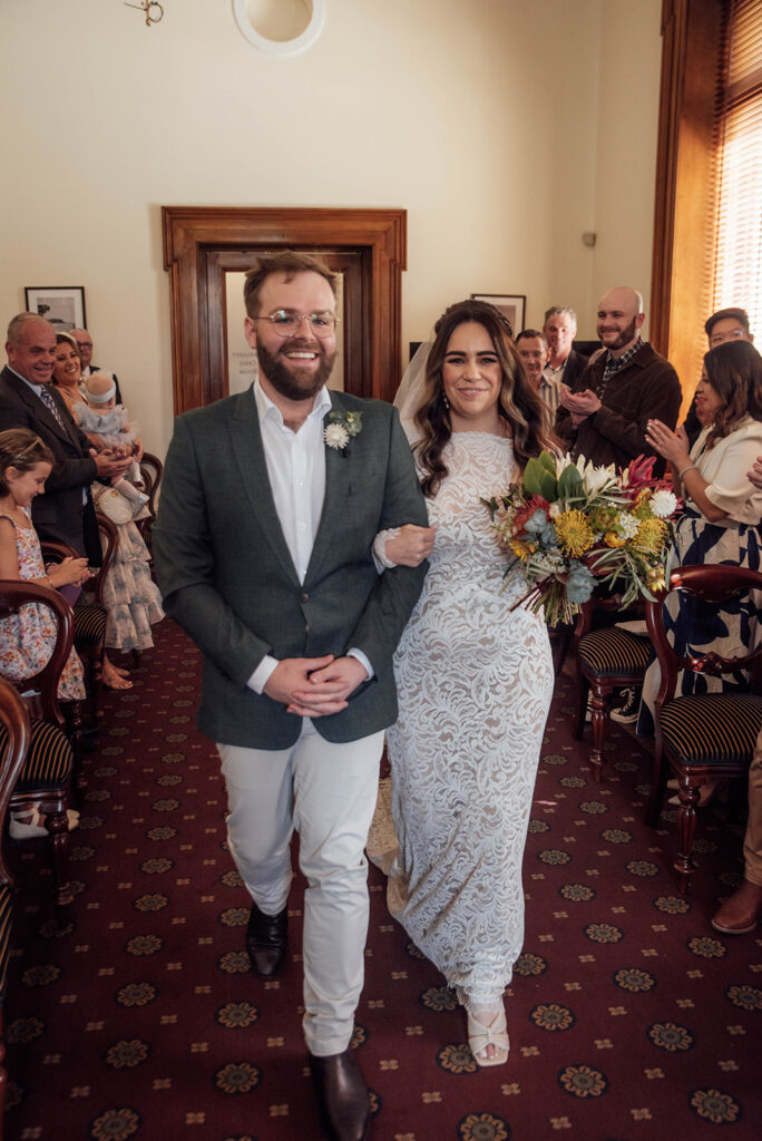 Melbourne registry office wedding