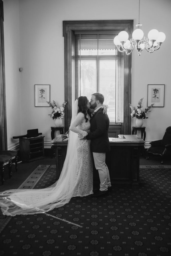 Melbourne registry office wedding