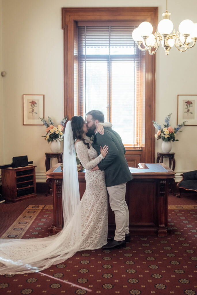 Melbourne registry office wedding